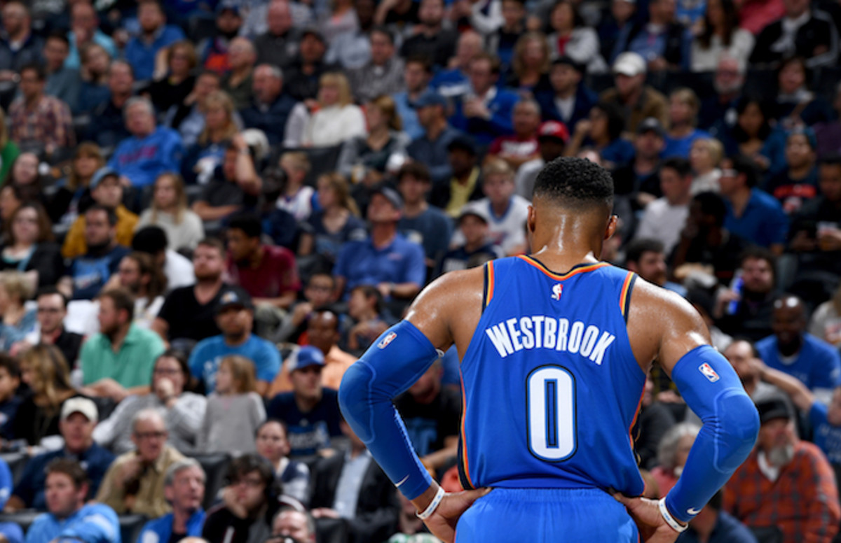 Russell Westbrook Gives Fan His Sneaker for Some Pizza, Doesn’t Get the Piz...