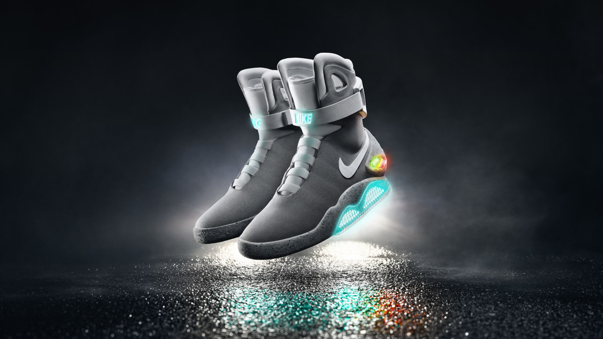 nike auto lacing sneakers