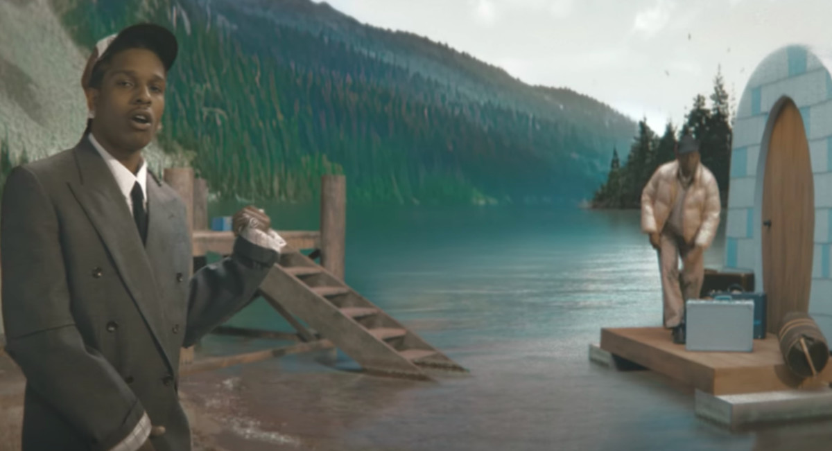 Tyler, the Creator and ASAP Rocky Share “WHARF TALK” Video Complex(08)
