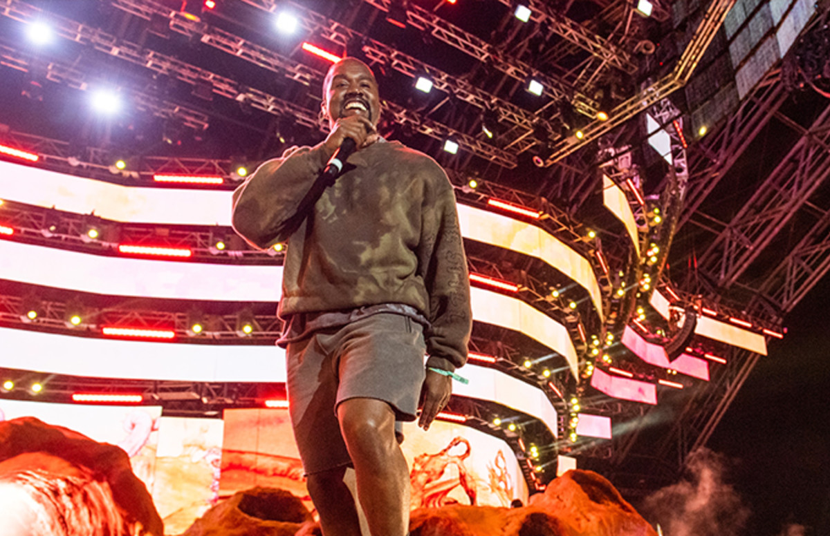 Watch Kanye West Perform New Song Water At Coachella Sunday Service Complex