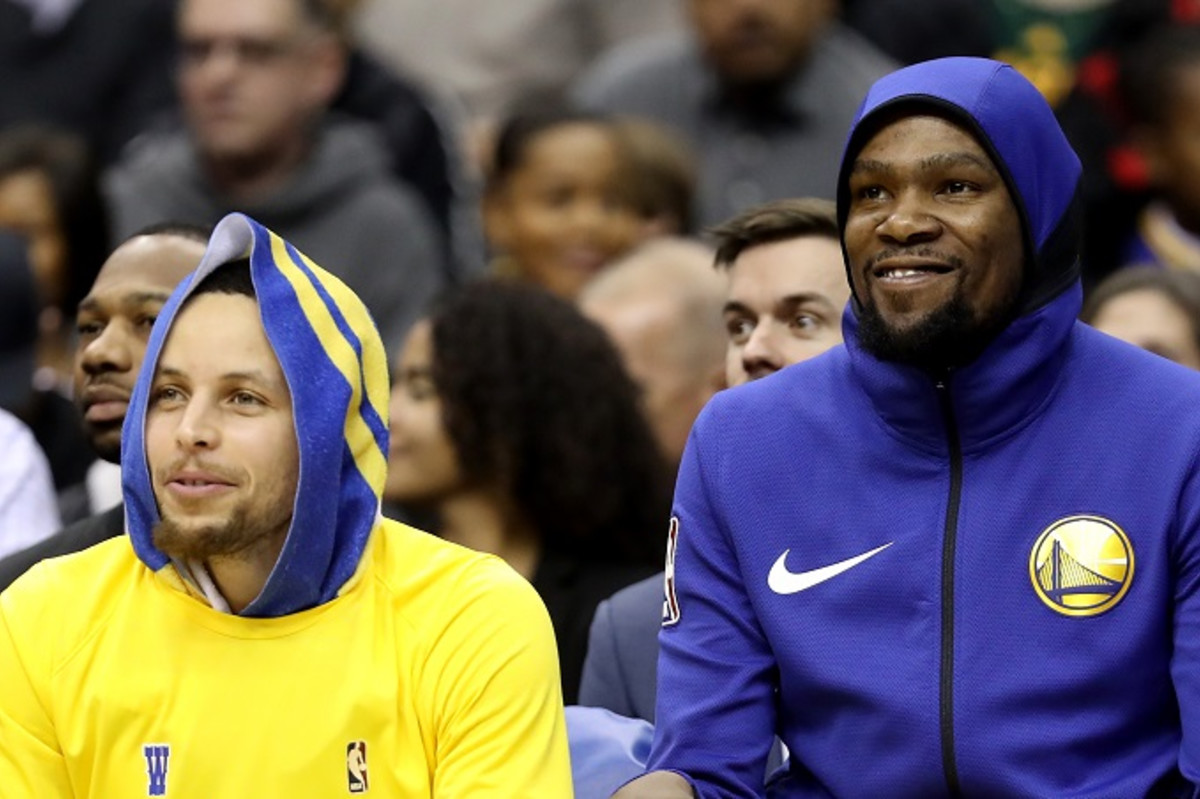 Steph Curry Says Kevin Durant's First Year With Warriors ...