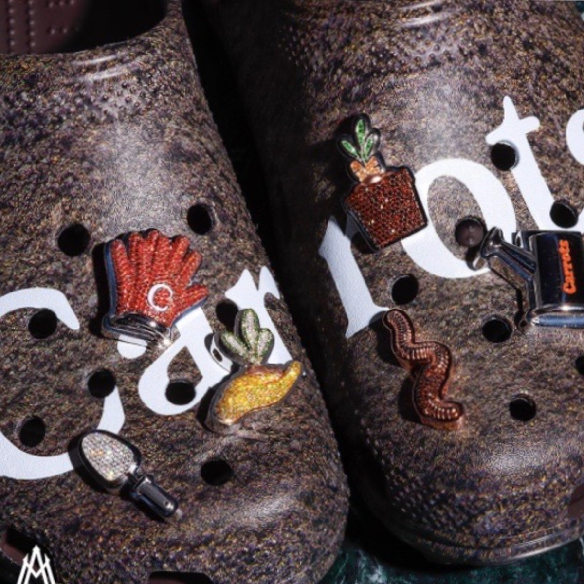 Anwar Carrots Shows Off IcedOut Jibbitz in Celebration of Crocs Collab