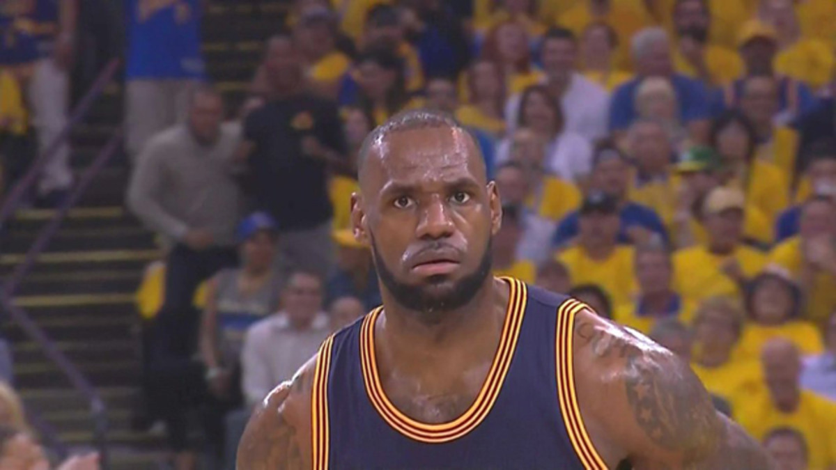 Lebron James Mean Mug Face Gets Turned Into Hilarious Meme Complex