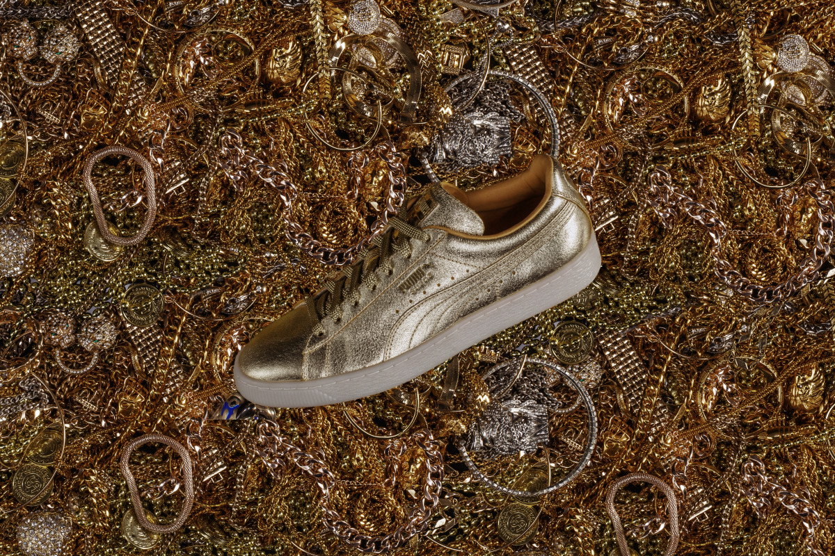 puma 18 gold spike