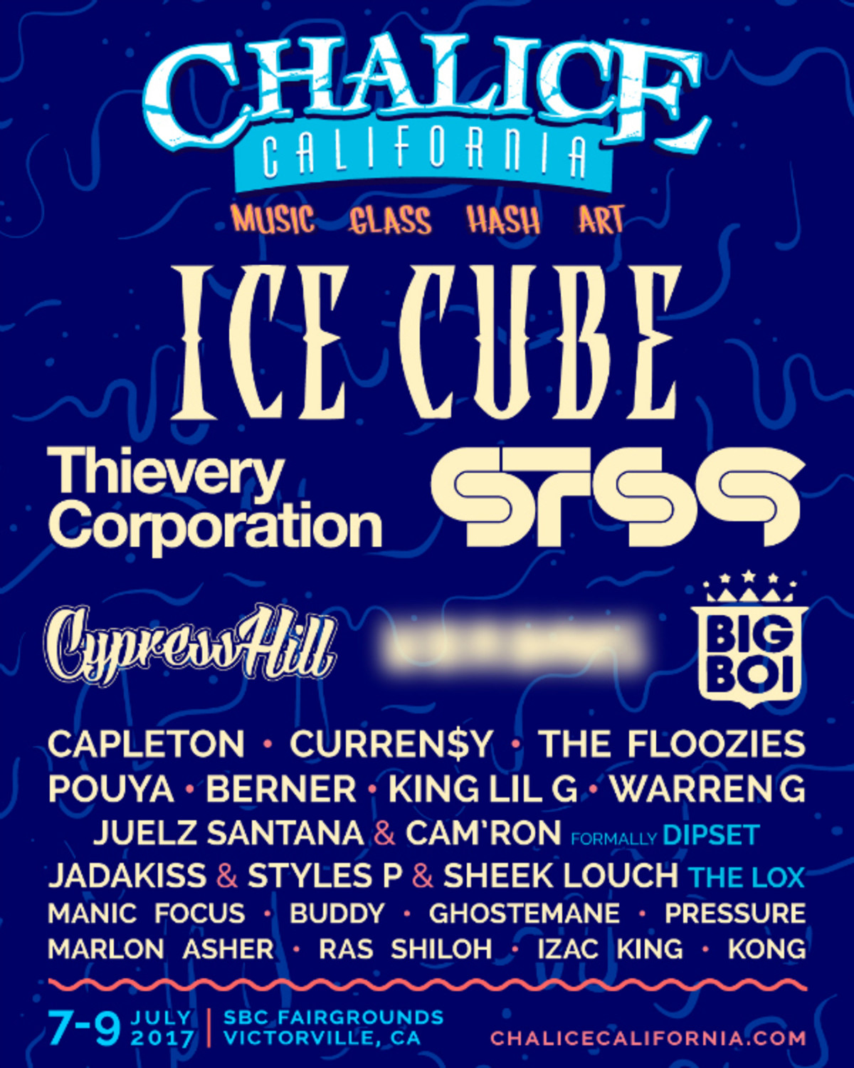 Ice Cube to Headline Chalice Music & Art Festival Complex