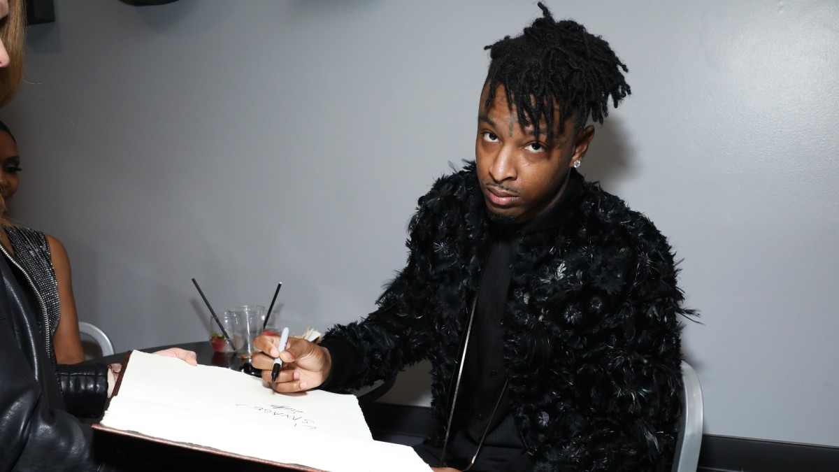 21 Savage and Sauce Walka Trade Jokes About Diamond Face Piercing Complex
