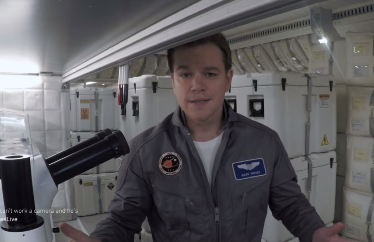 Watch Matt Damon In SciFi Thriller ‘The Martian’ Promo Complex