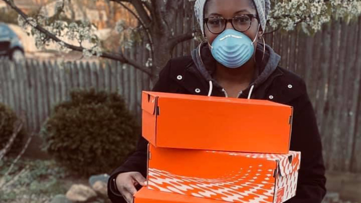 free nikes for health care workers