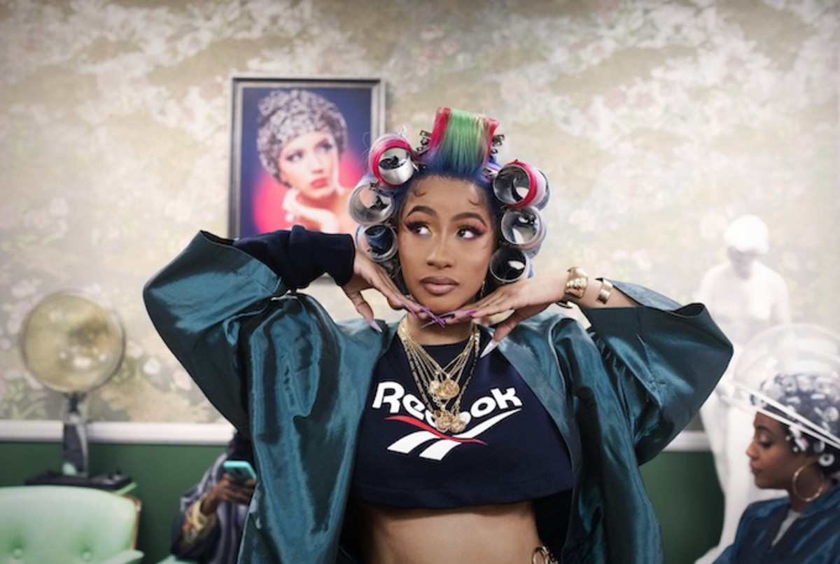 cardi b reebok trainers