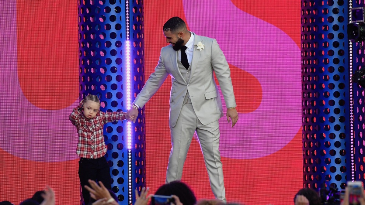Drake Posts Adorable Video of Son Adonis on Christmas Eve