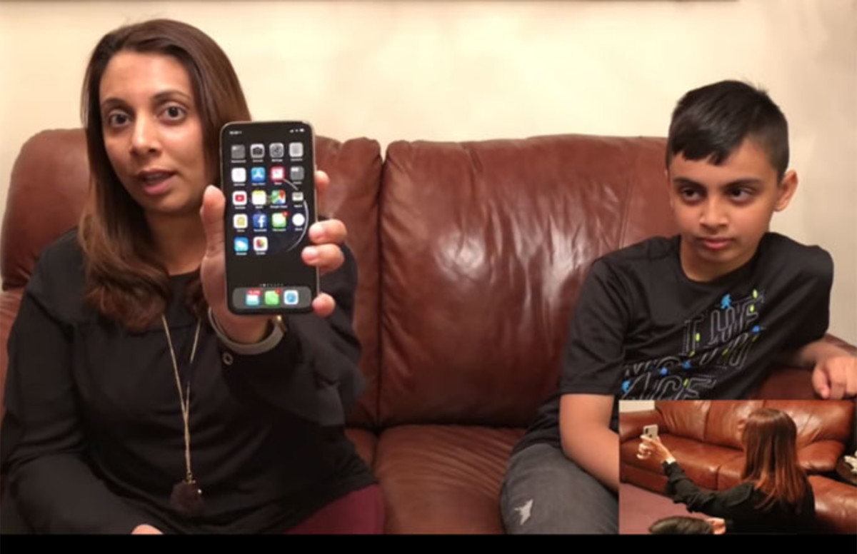 10YearOld Kid Uses Face ID to Unlock His Mom’s iPhone X on First