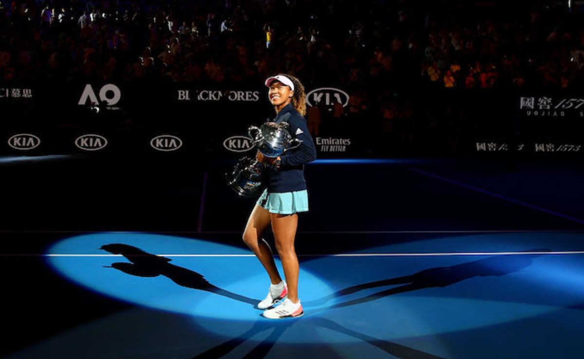 naomi osaka wins  grand slam championship complex