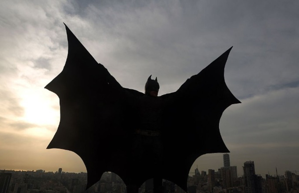 batman black and white 2020