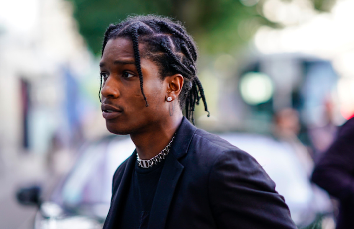 Как сделать французские косички как у asap rocky