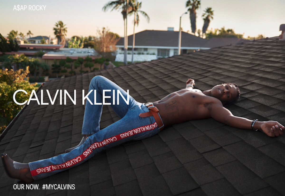 ASAP Rocky Stars in the Spring 2019 Calvin Klein Jeans + Underwear Campaign  | Complex