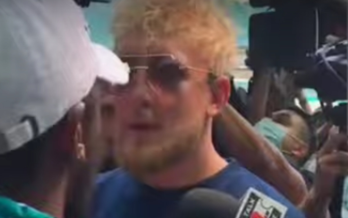 Video Shows Floyd Mayweather and Jake Paul in Physical ...