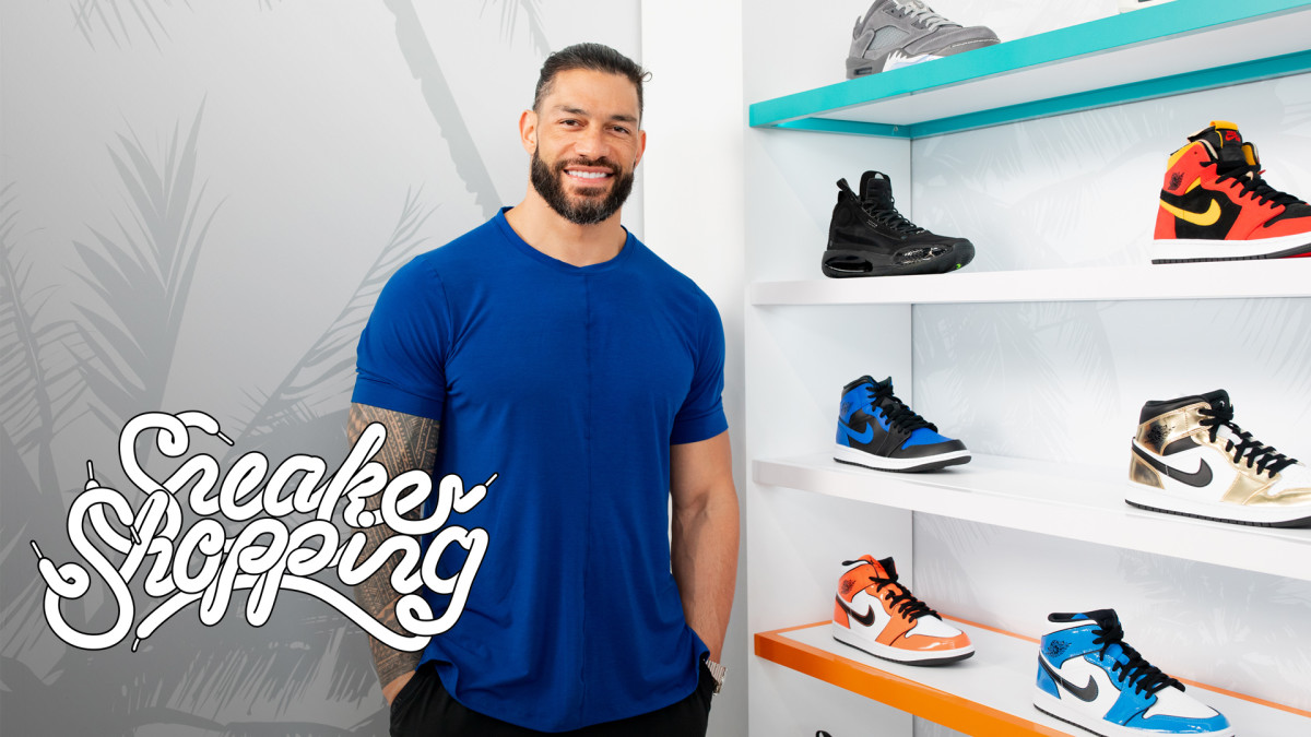 Roman Reigns Goes Sneaker Shopping With Complex - Flipboard