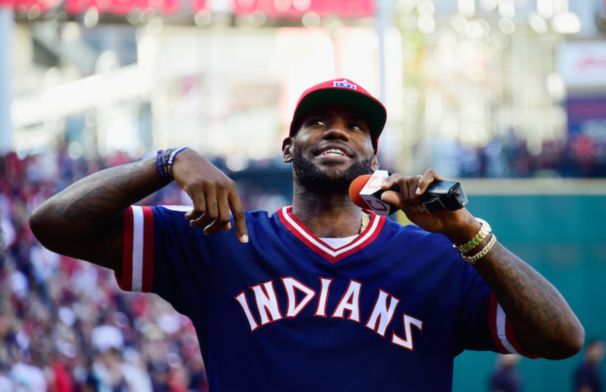 Lebron indians jersey clearance