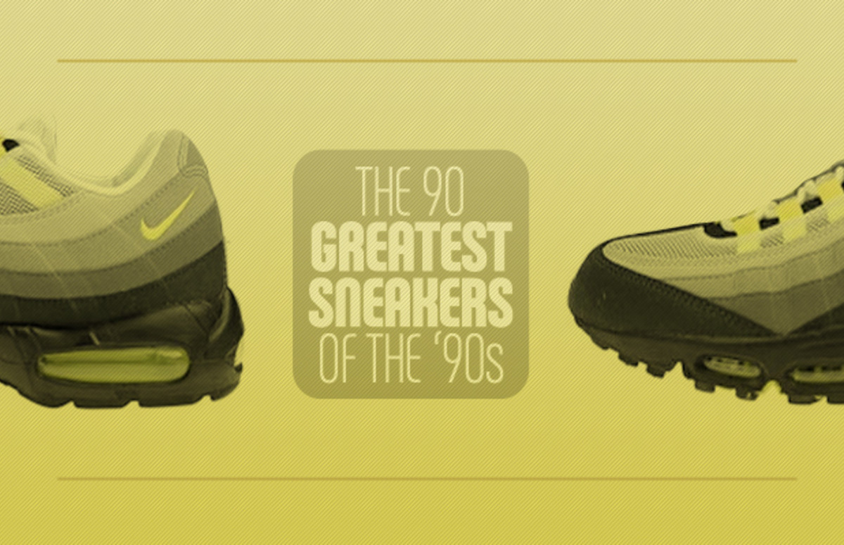 greatest sneakers of the 90s