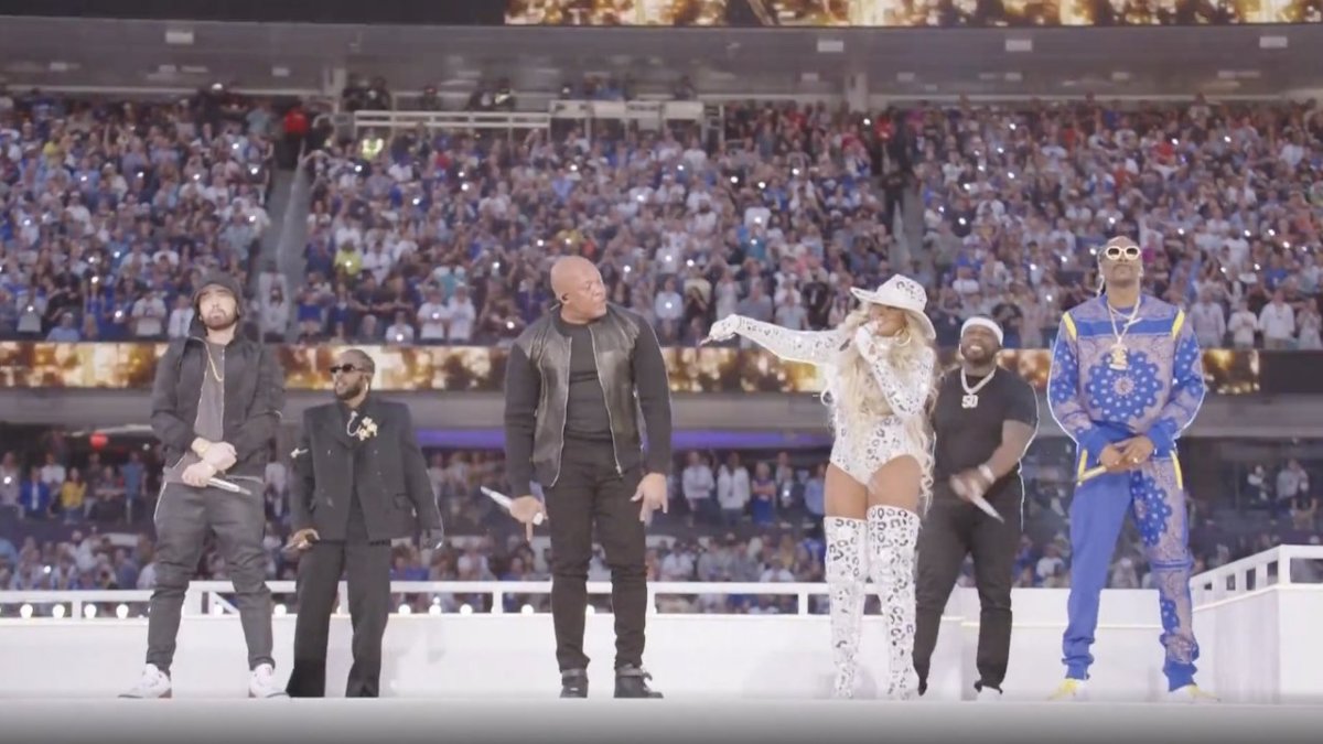 Watch the Super Bowl LVI Halftime Show f/ Dr. Dre, Kendrick Lamar, and