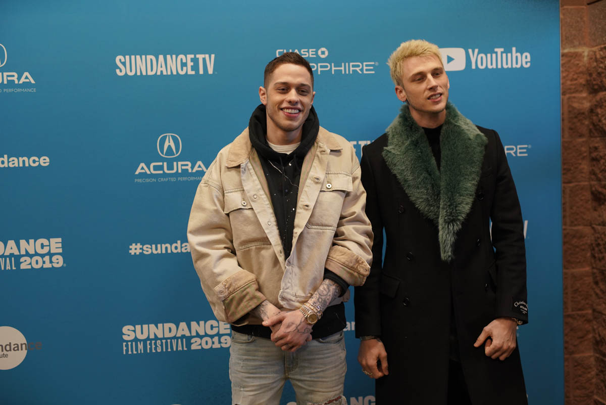 9 Minutes At Sundance With Machine Gun Kelly Sour Patch Kids Pete Davidson And A Premiere Complex