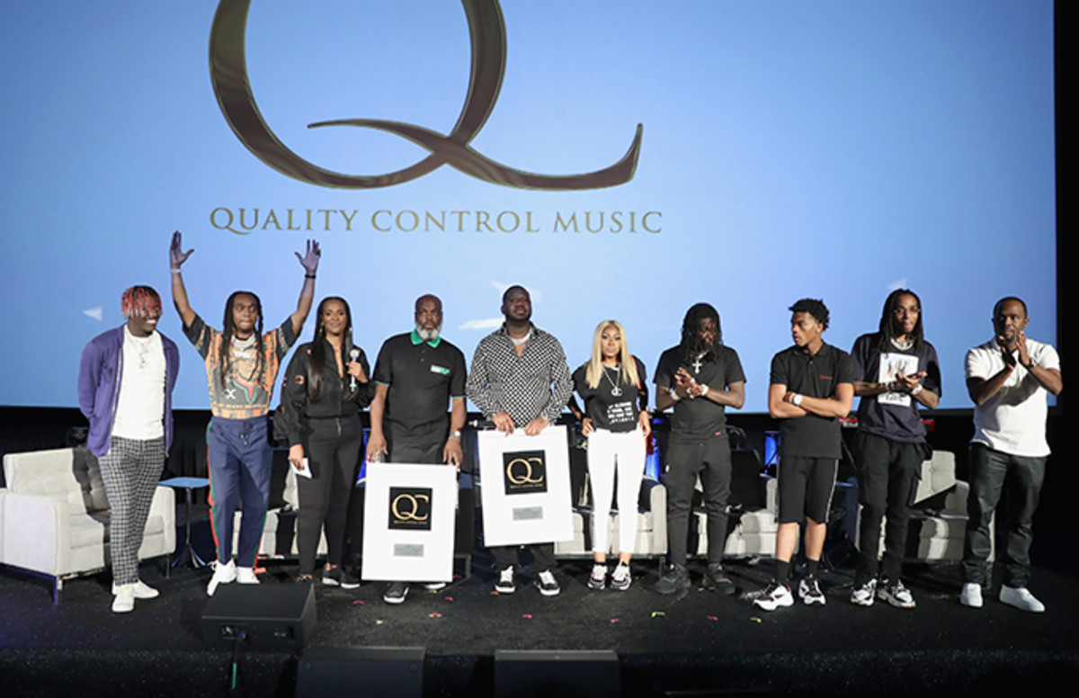 Quality Control Closed Out The Super Bowl Weekend By Raining - Quality control record label