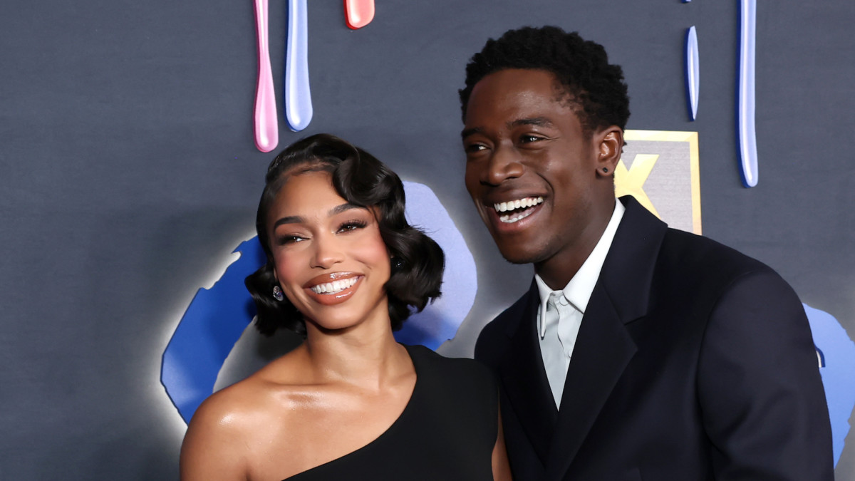 Lori Harvey & Damson Idris Make Red Carpet Debut at ‘Snowfall’ Premiere