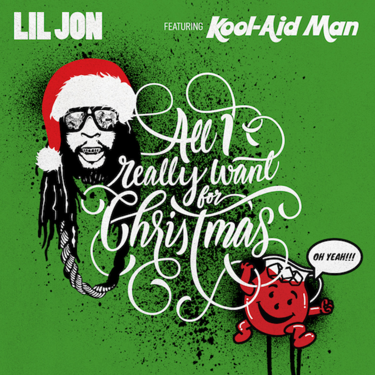 Lil Jon Unwraps KoolAid ManAssisted “All I Really Want for Christmas