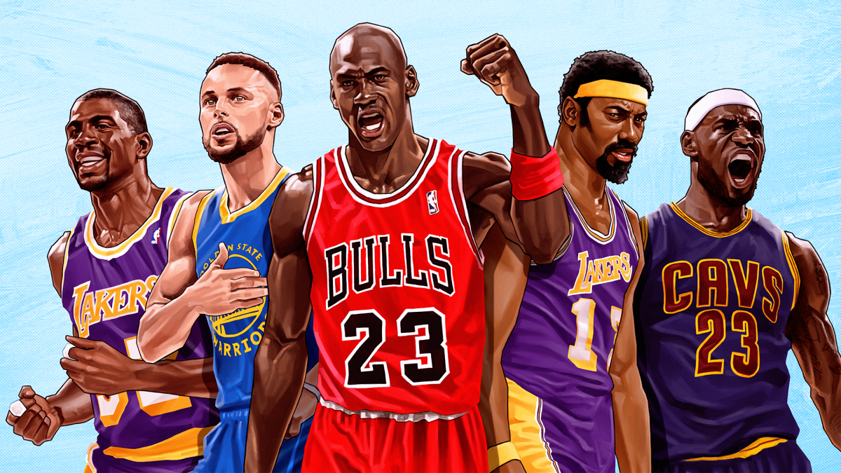famous basketball players number 5