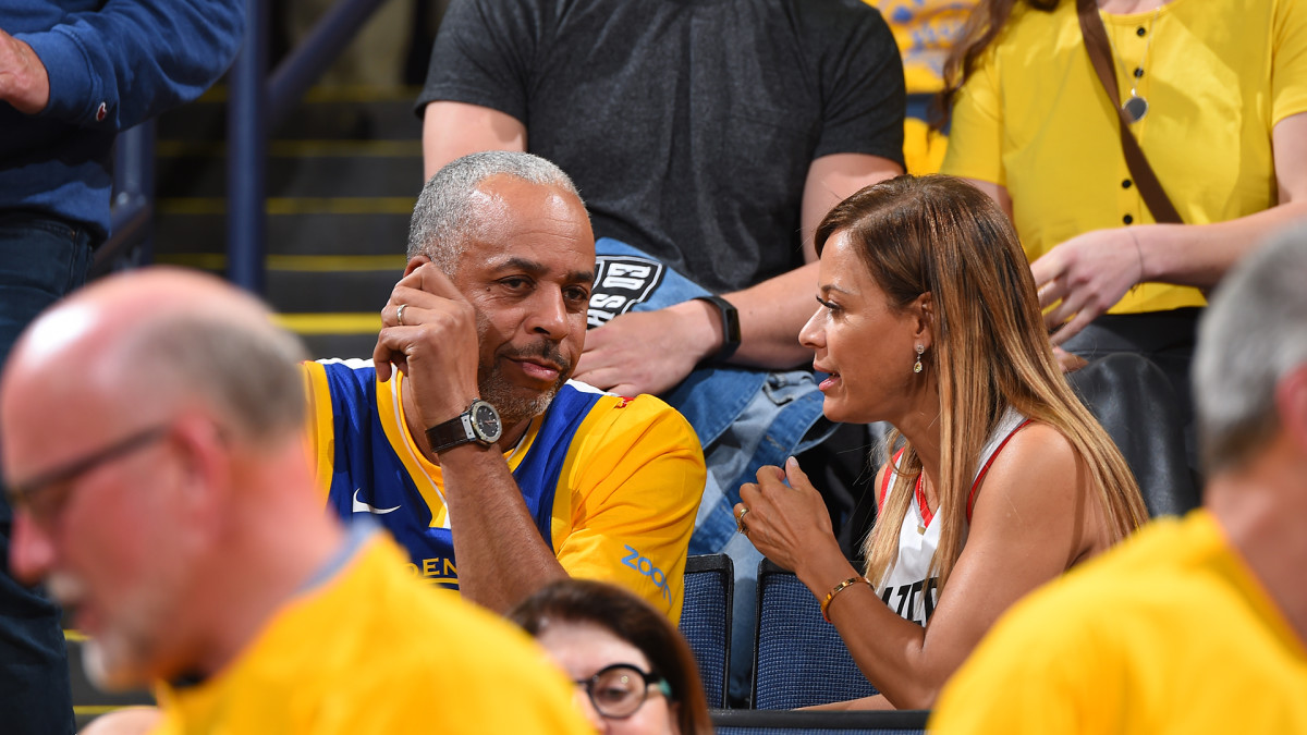 the kick patio11 dell curry sonya curry Sonya nbafamily