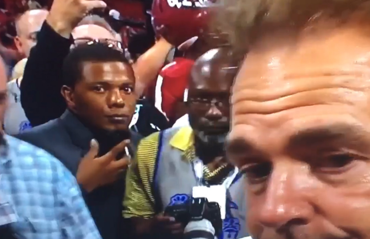 The Story Behind Why That Guy At The Alabama Game Looked So Shady On Live Tv Complex