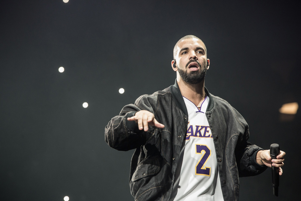 drake lakers jersey