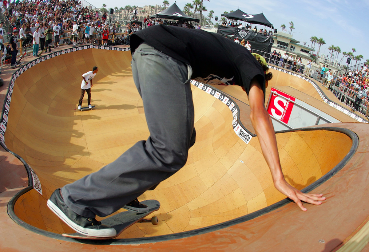 skateboard and skate shoes