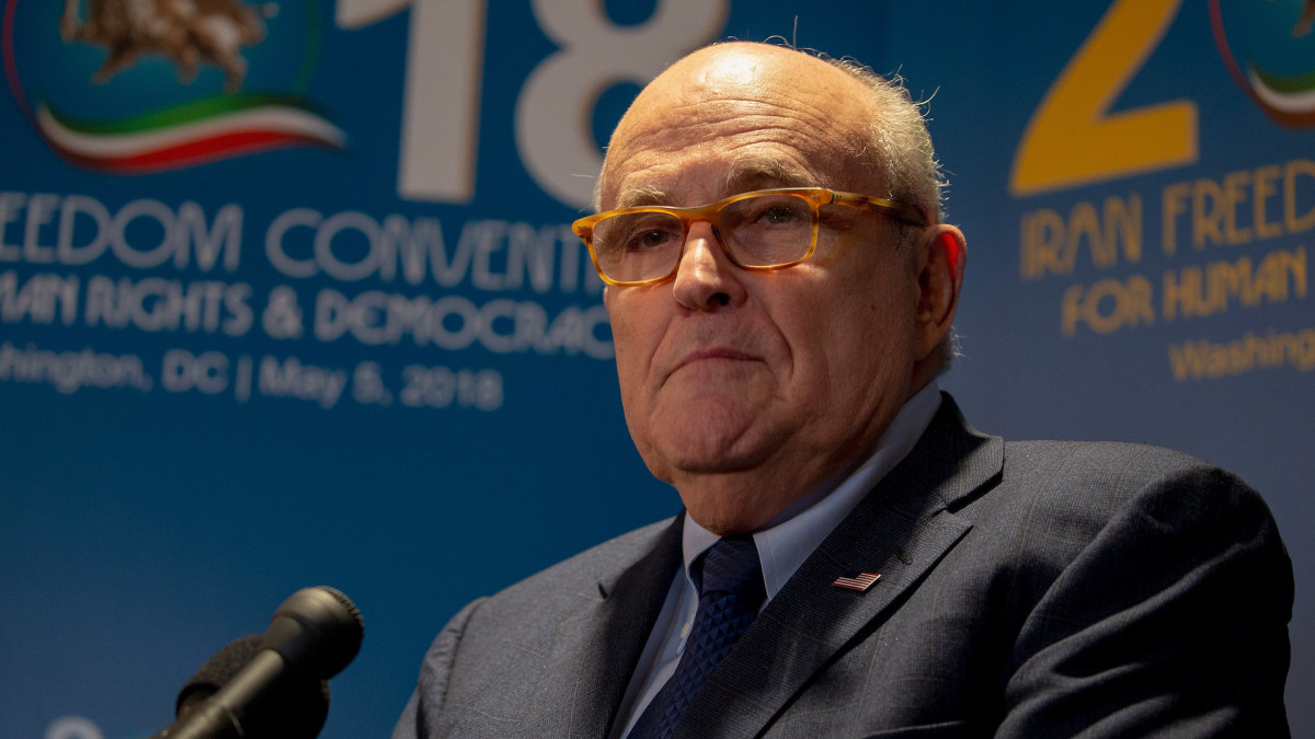 Dominion Sues Rudy Giuliani for 1.3 Billion Over False Election Claims