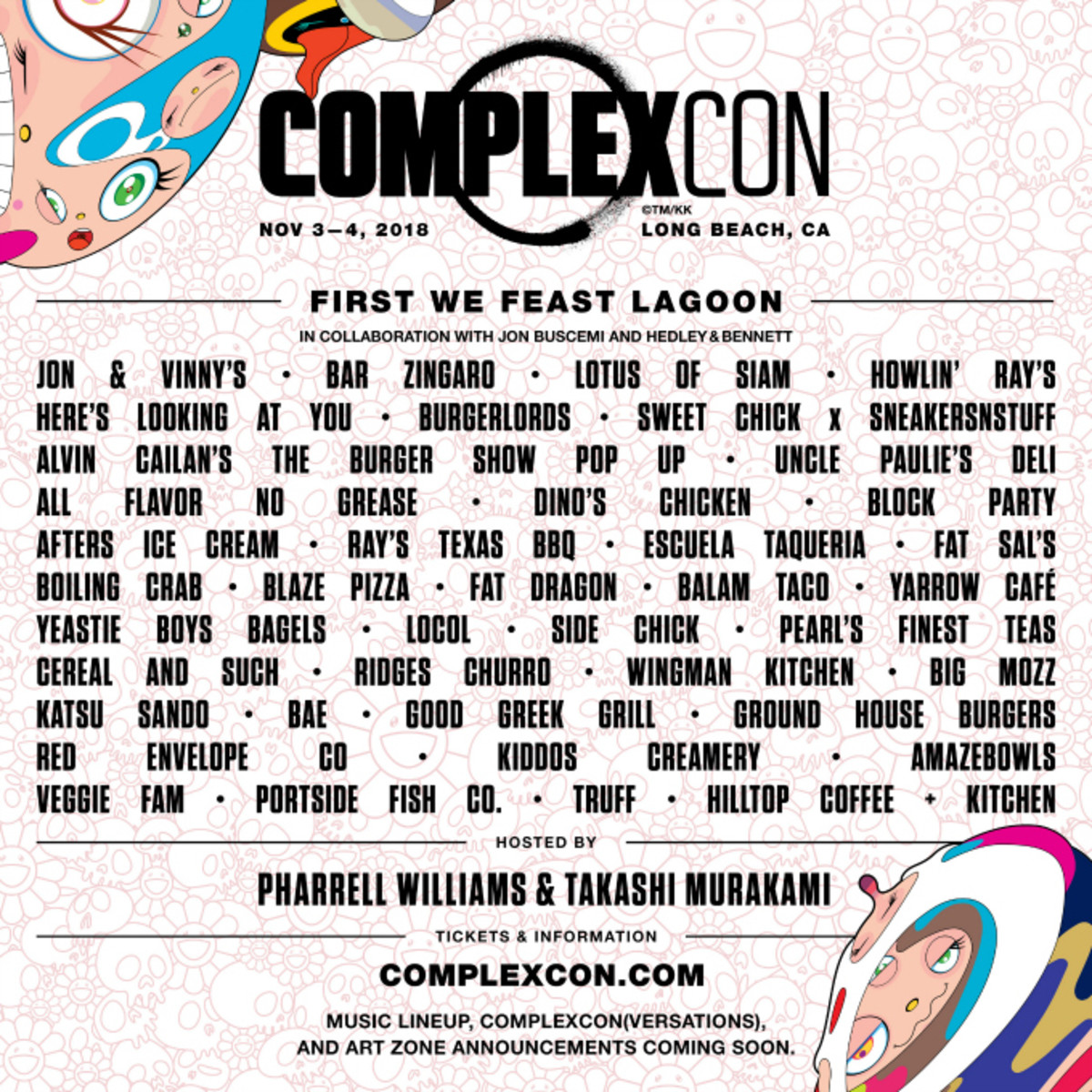 Announcing the Food Lineup for ComplexCon’s First We Feast Lagoon Complex