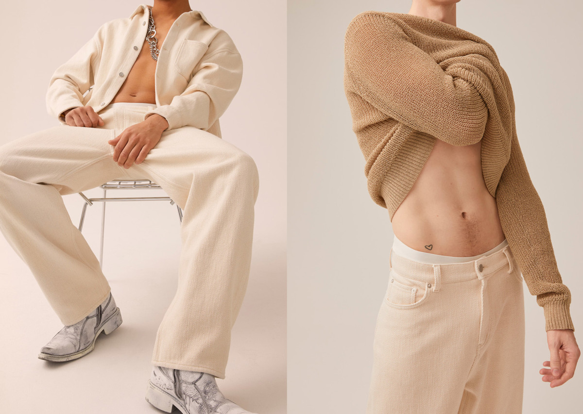 weekday astro loose denim