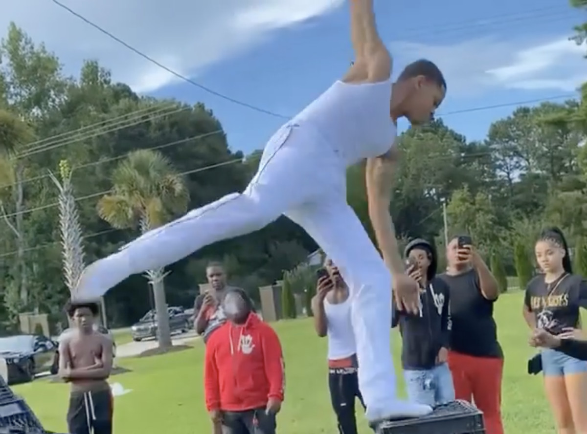 Watch YK Osiris Attempt to Conquer the Milk Crate Challenge Complex