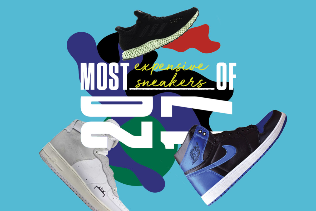 The 10 Most Expensive Sneakers of 2017