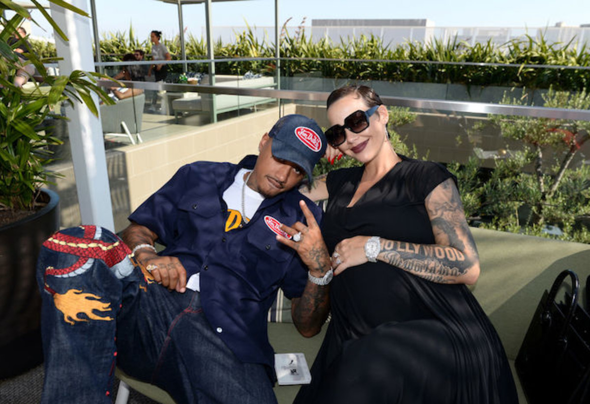 Amber Rose Welcomes New Baby With The Rockstar Name Slash
