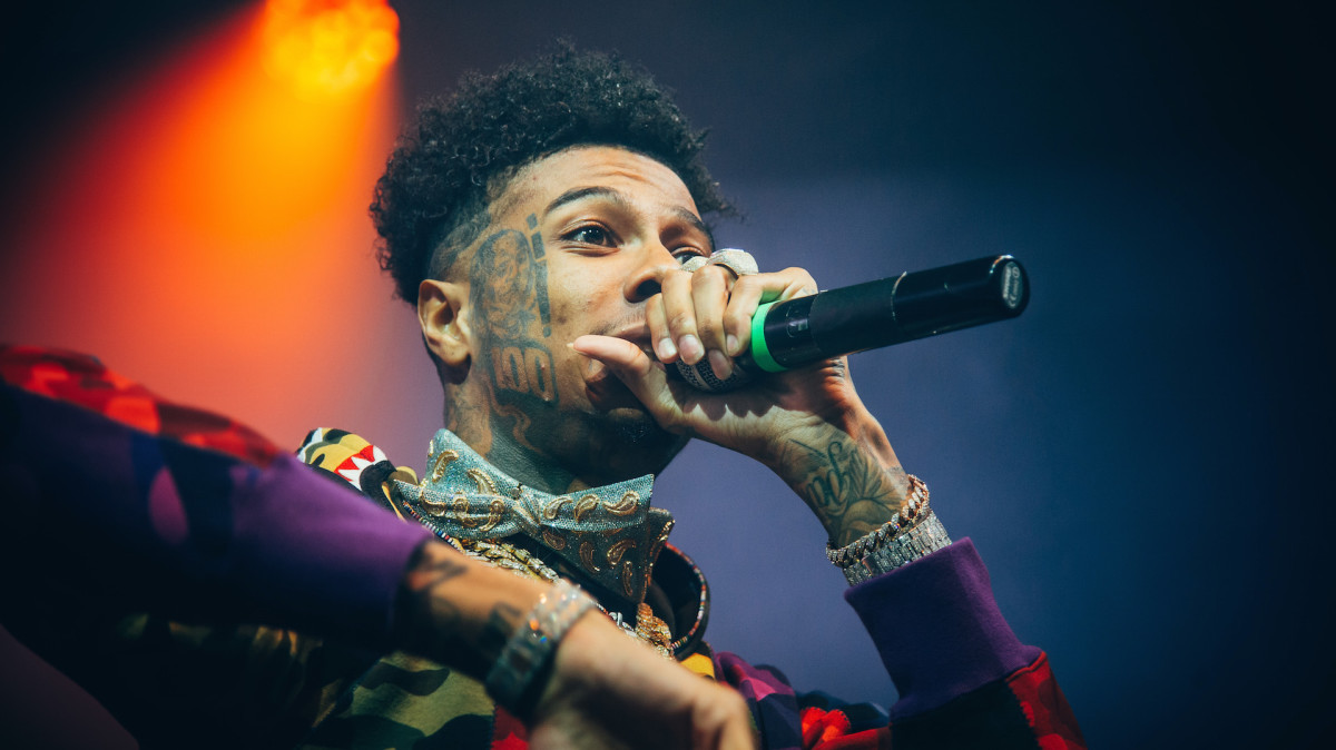 Blueface Explains Why Women Fought at His Video Shoot Complex