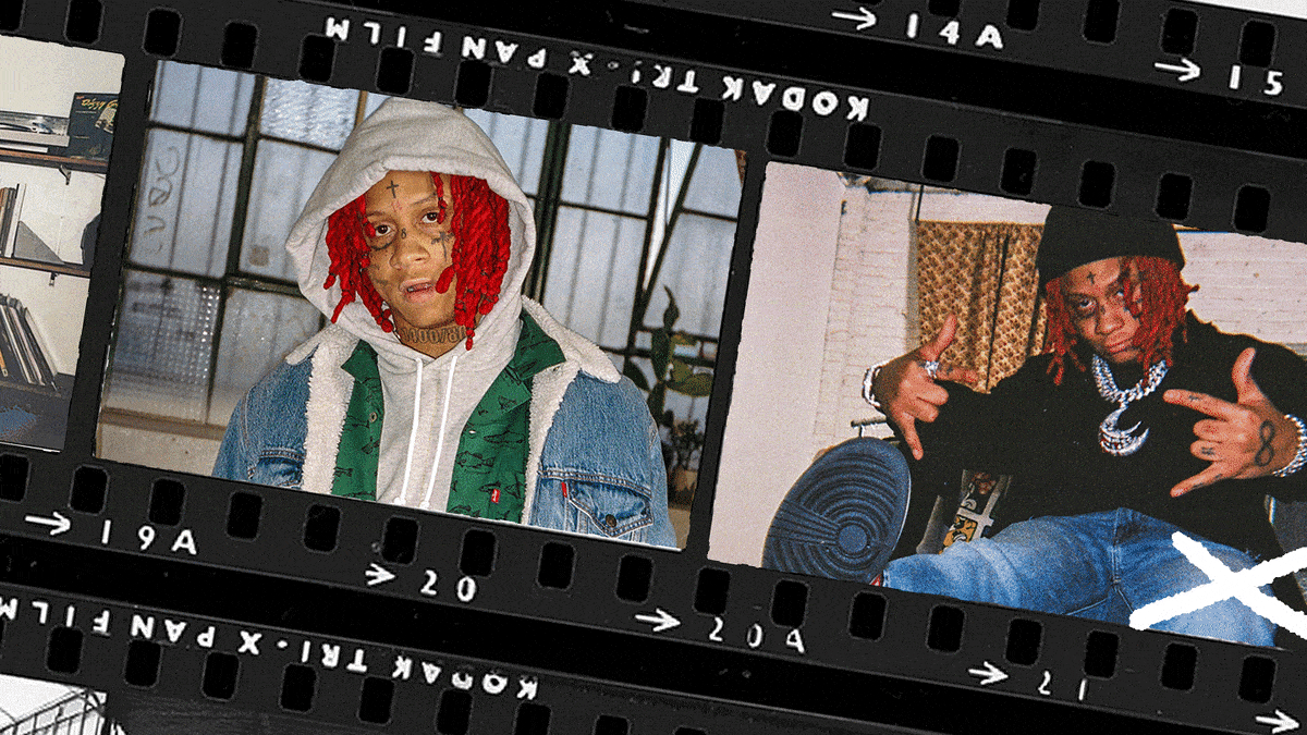 Trippie Redd Shows Off His Favorite Sneakers and Spring Fits Complex
