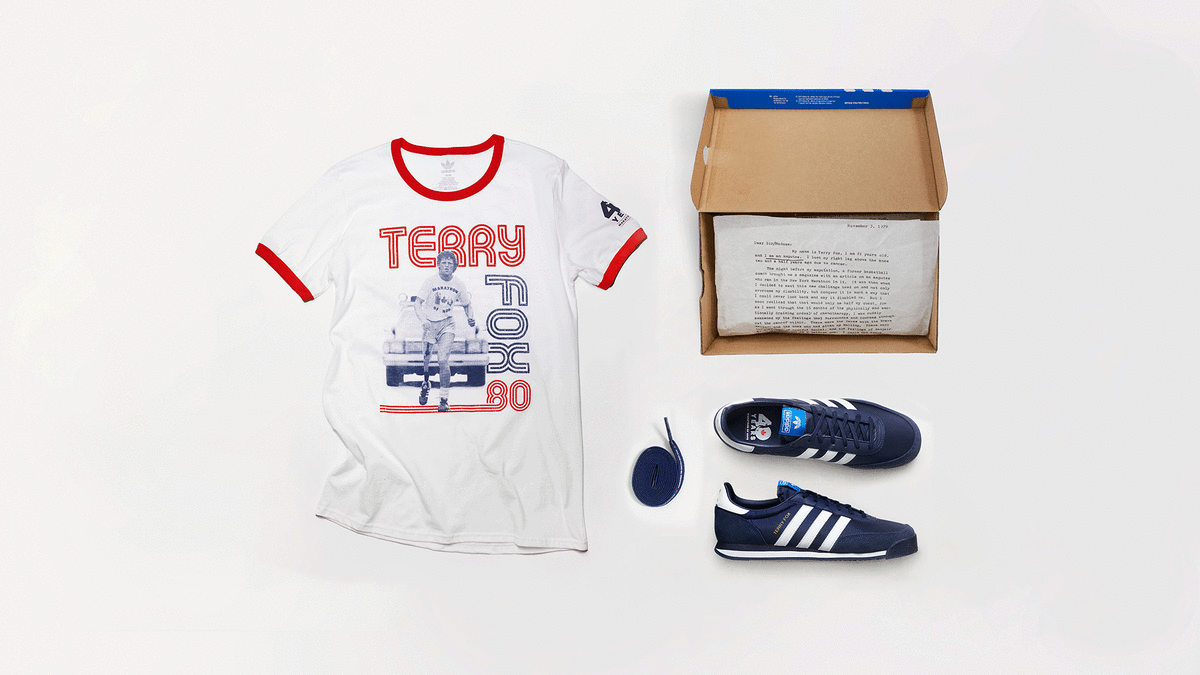 Adidas canada terry fox shoe Clearance