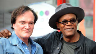 Quentin Tarantino and Samuel L. Jackson