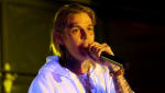 Aaron Carter performing on stage