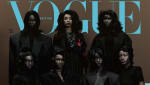 Screenshot of British Vogue February cover