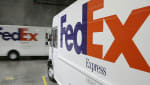 FedEx image of truck promotional