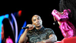 Charlamagne tha God and Kelly Rowland speak onstage during Beautycon Festival Los Angeles