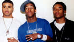 Omarion, JBoog, and RazB at Power 92.3 in 2002