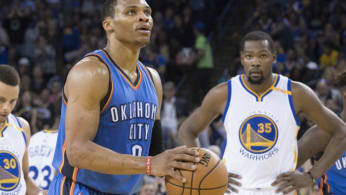 Did Russell Westbrook Throw Shade At Kevin Durant With This Adopt A Cat T Shirt Complex
