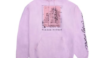 isaiah rashad pink hoodie